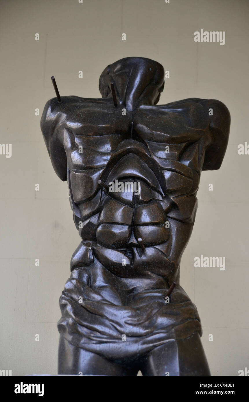 Saint sebastian statue hi-res stock photography and images - Alamy