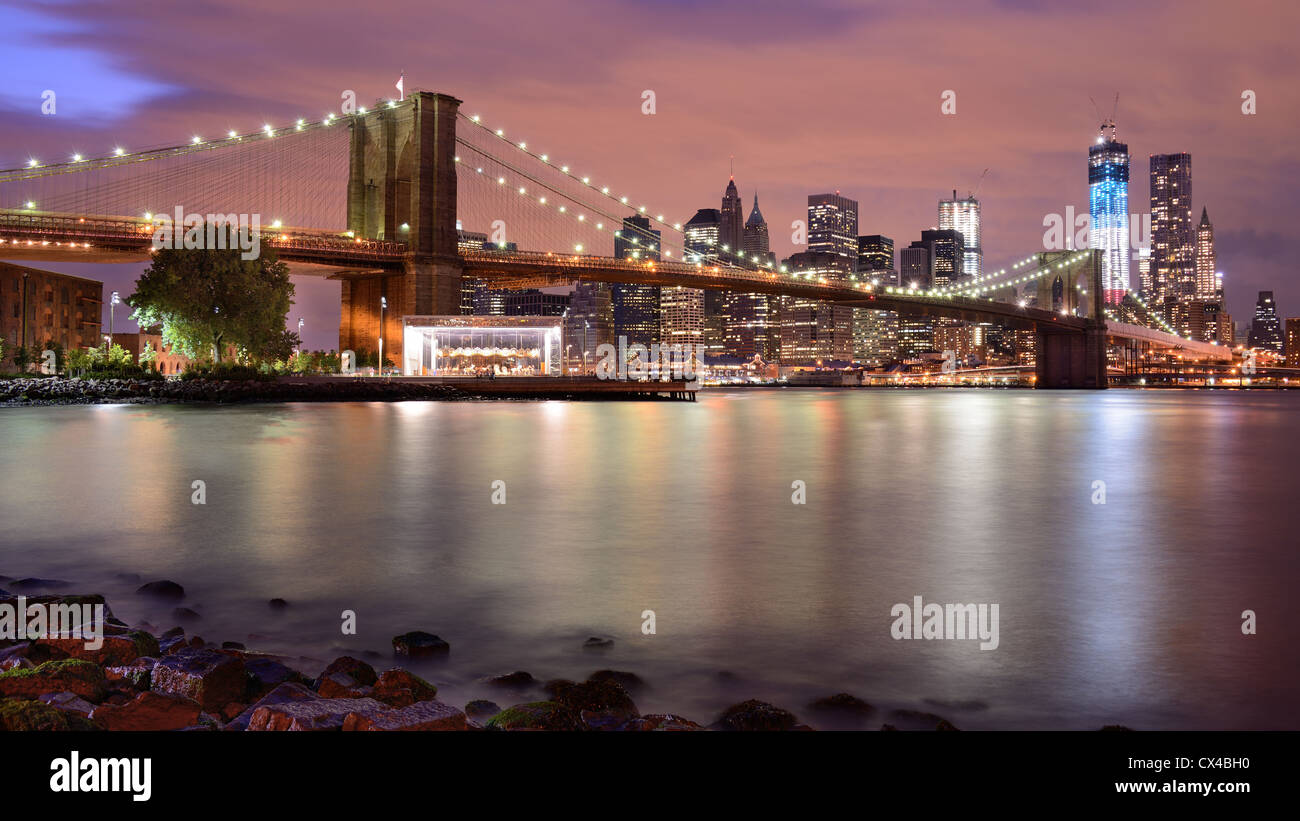 New York City Skyline Stock Photo