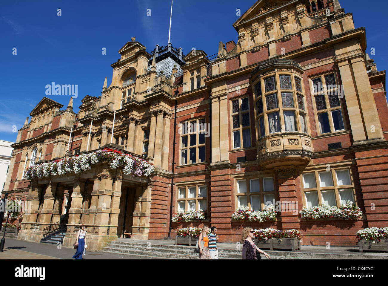 Leamington Spa Town hall, The Parade Leamington Spa Warwickshire Stock