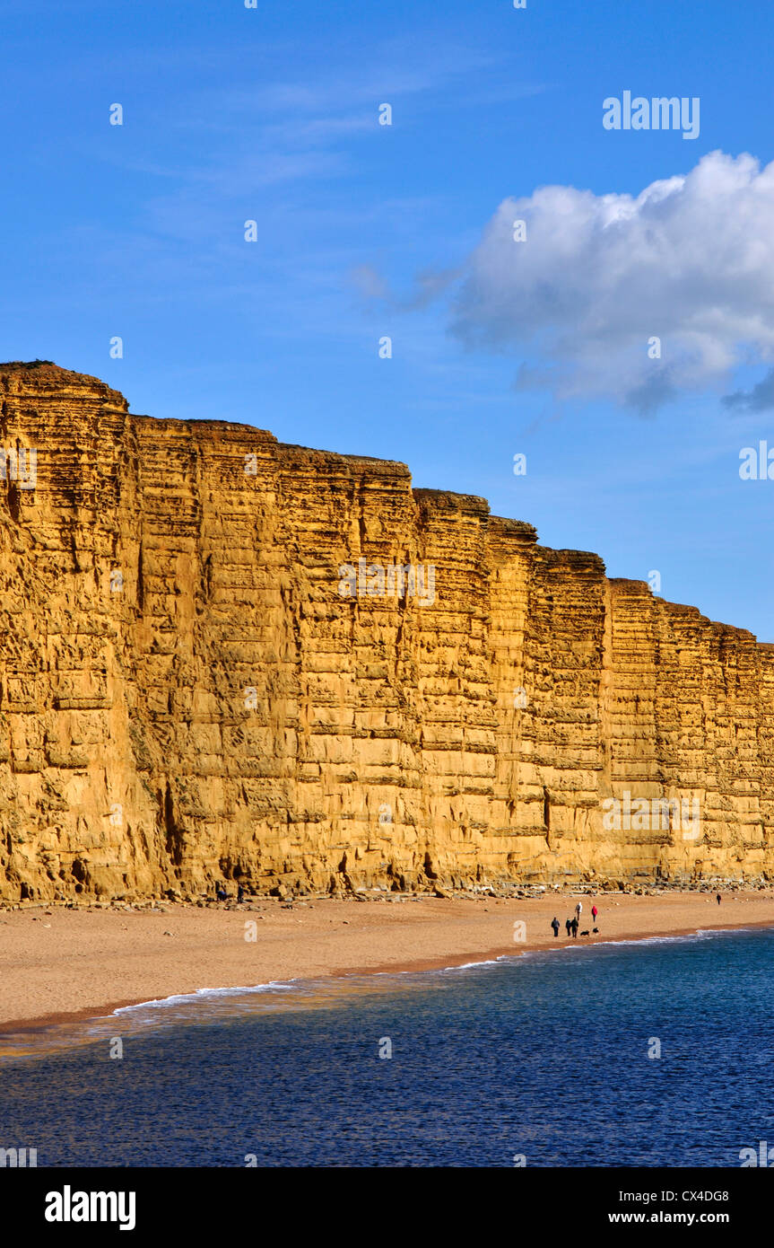 west bay dorset Stock Photo Alamy