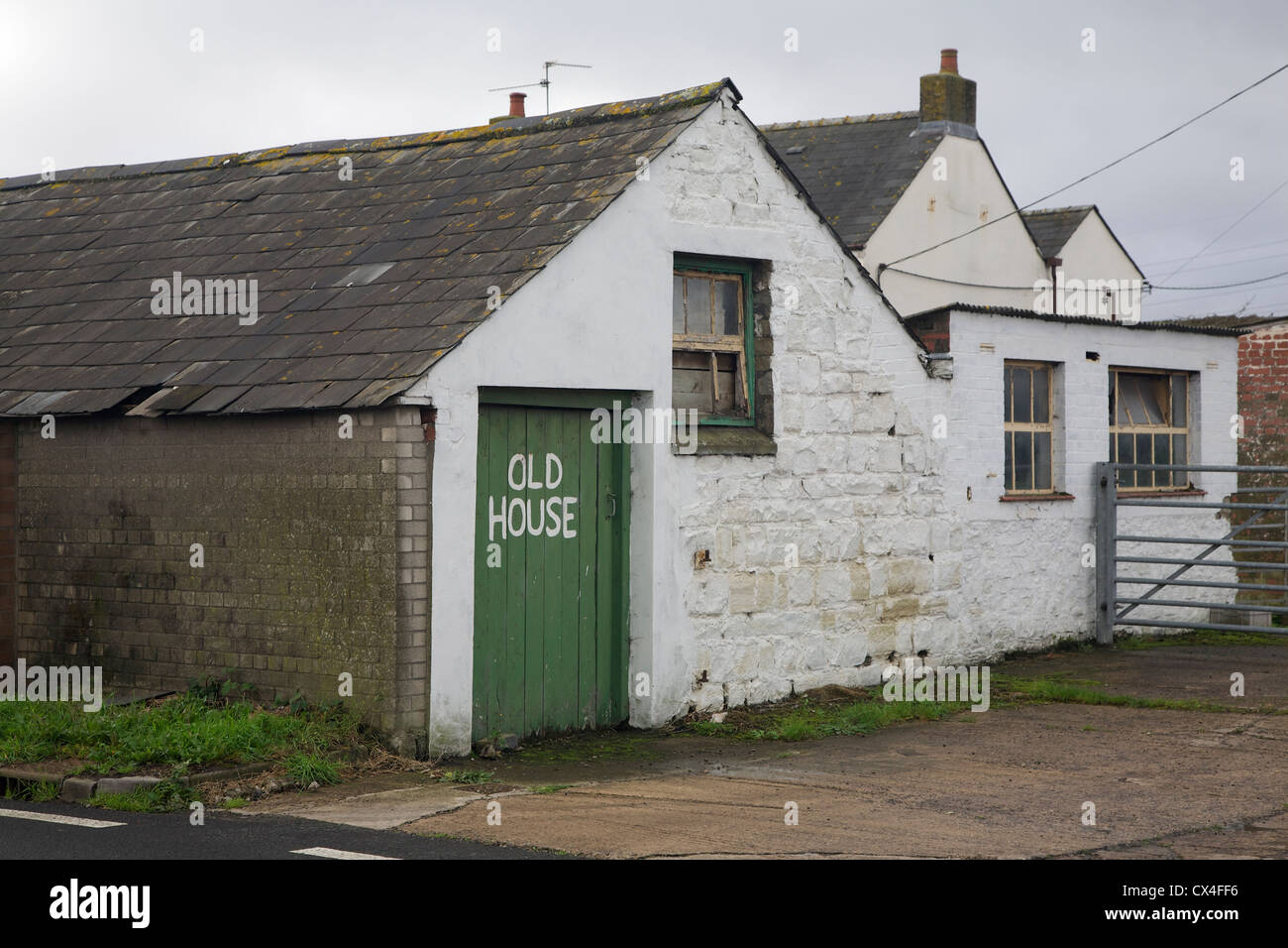 Old House, Nash, Newport, South Wales, UK Stock Photo Alamy