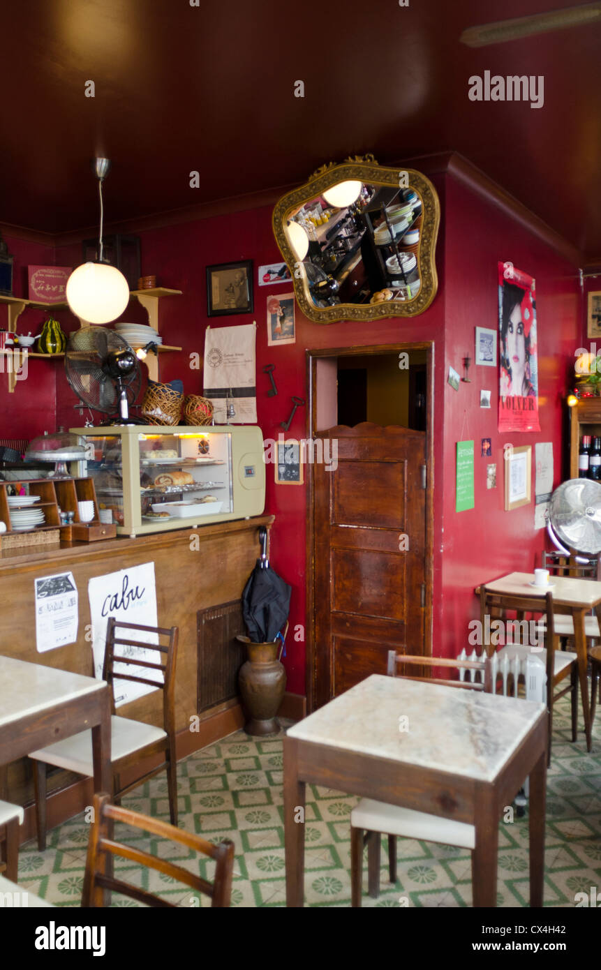 Coffee bar at Alfama district, Lisbon, Portugal Stock Photo Alamy