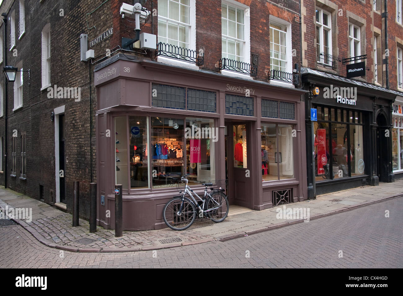 Sweaty Betty womens activity wear shop, Cambridge Stock Photo Alamy