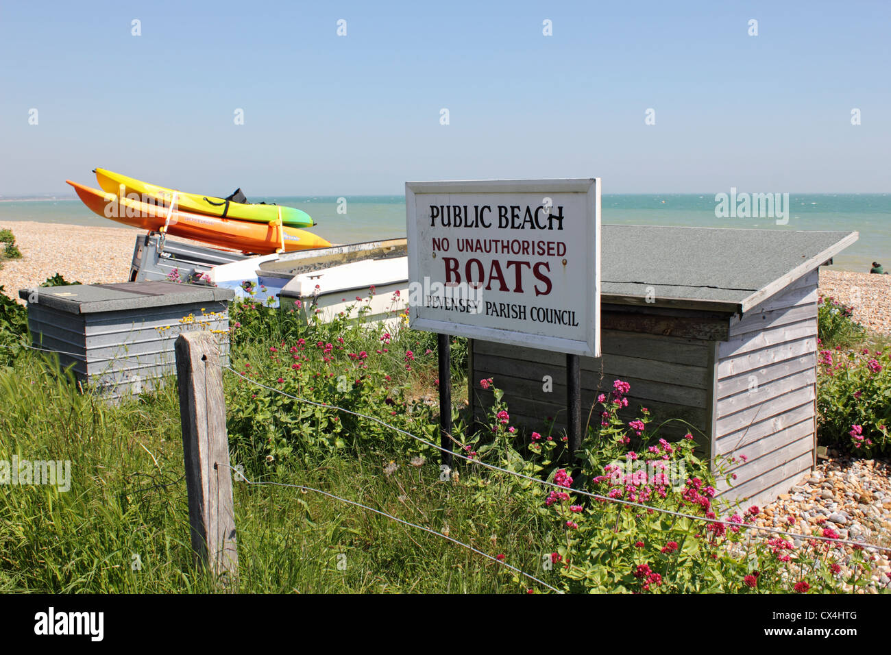 The beach at Pevensey Bay, East Sussex, England UK Stock Photo Alamy