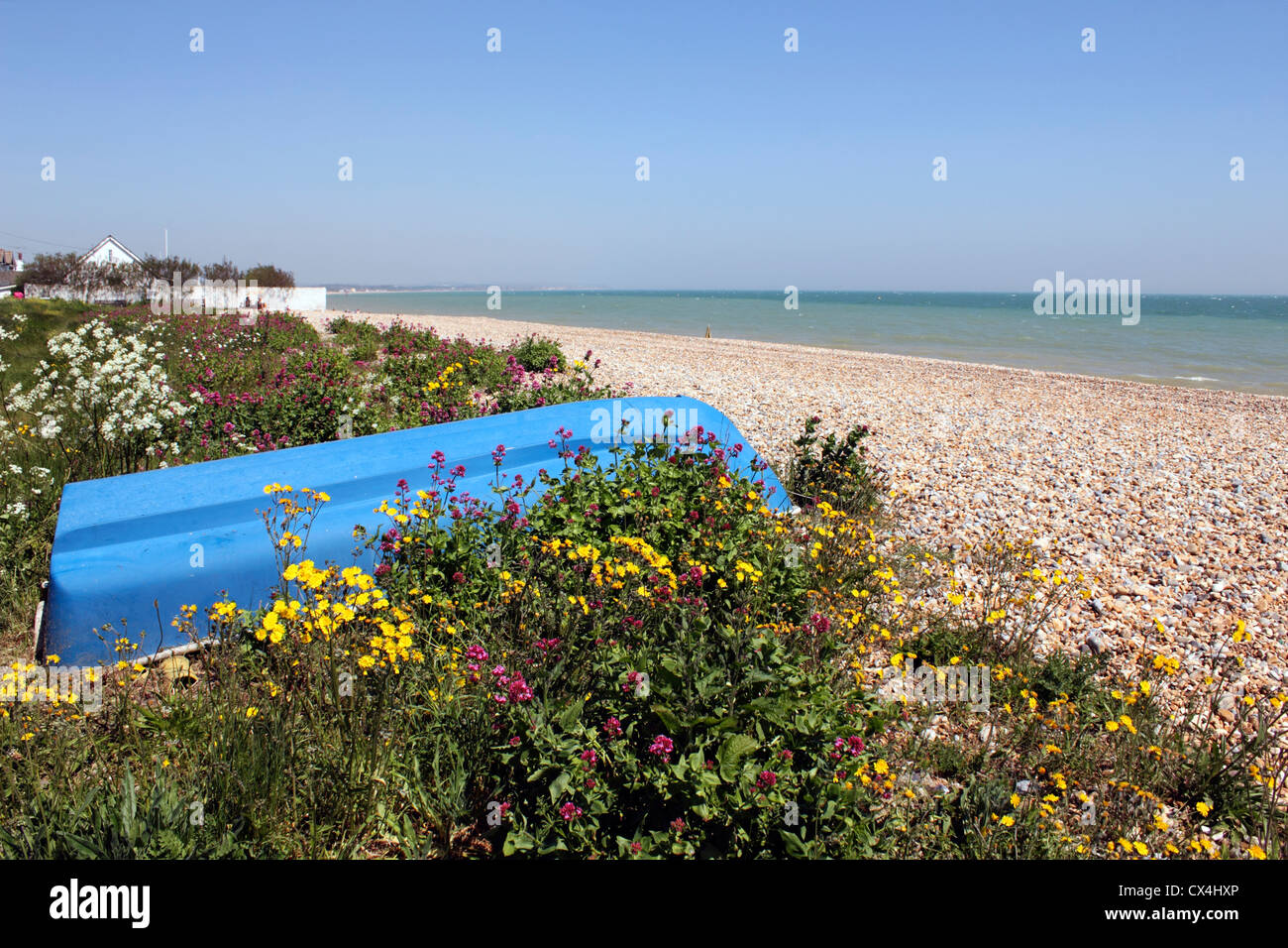 The beach at Pevensey Bay, East Sussex, England UK Stock Photo Alamy