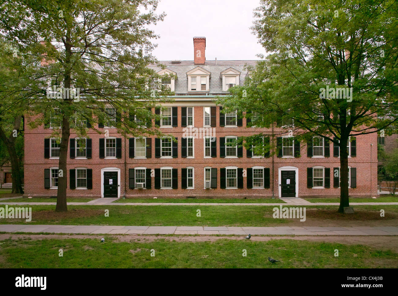 Colonial Brick Building Stock Photo - Alamy