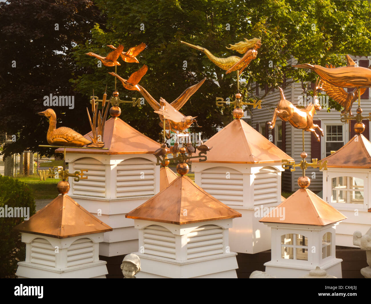 copper weathervanes for sale Stock Photo Alamy