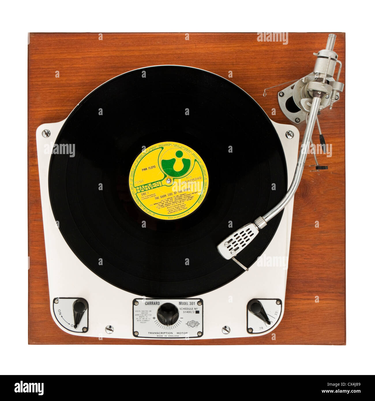 Vintage 1950 S Garrard 301 Turntable With Transcription Motor And Sme Stock Photo Alamy