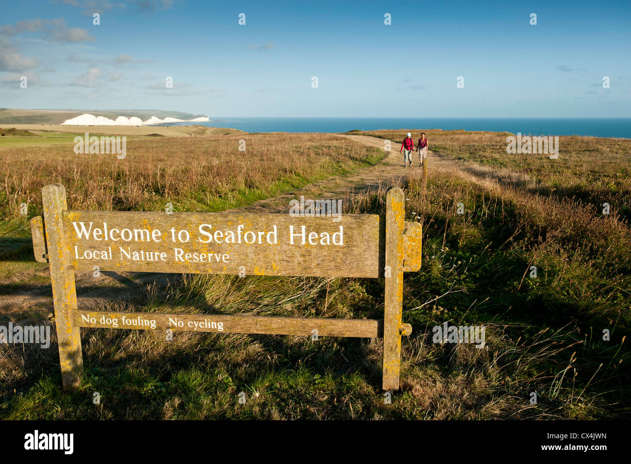 Seaford, East Sussex, United Kingdom Stock Photo