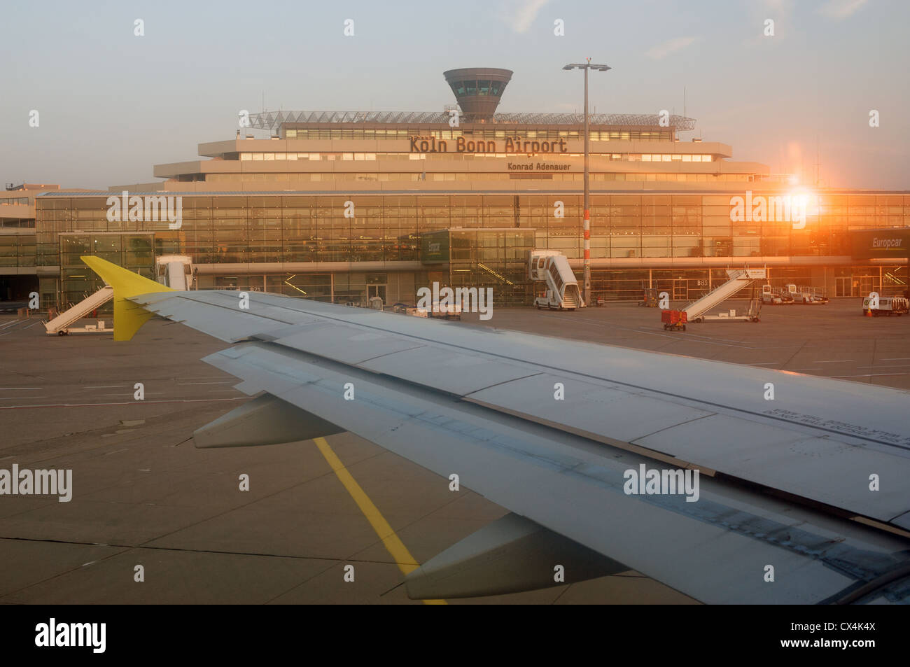 Cologne/Bonn airport Germany Stock Photo