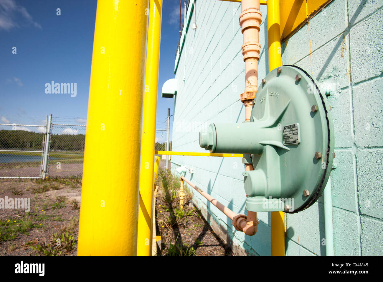 The water treatment plant in the First Nation settlement of Fort