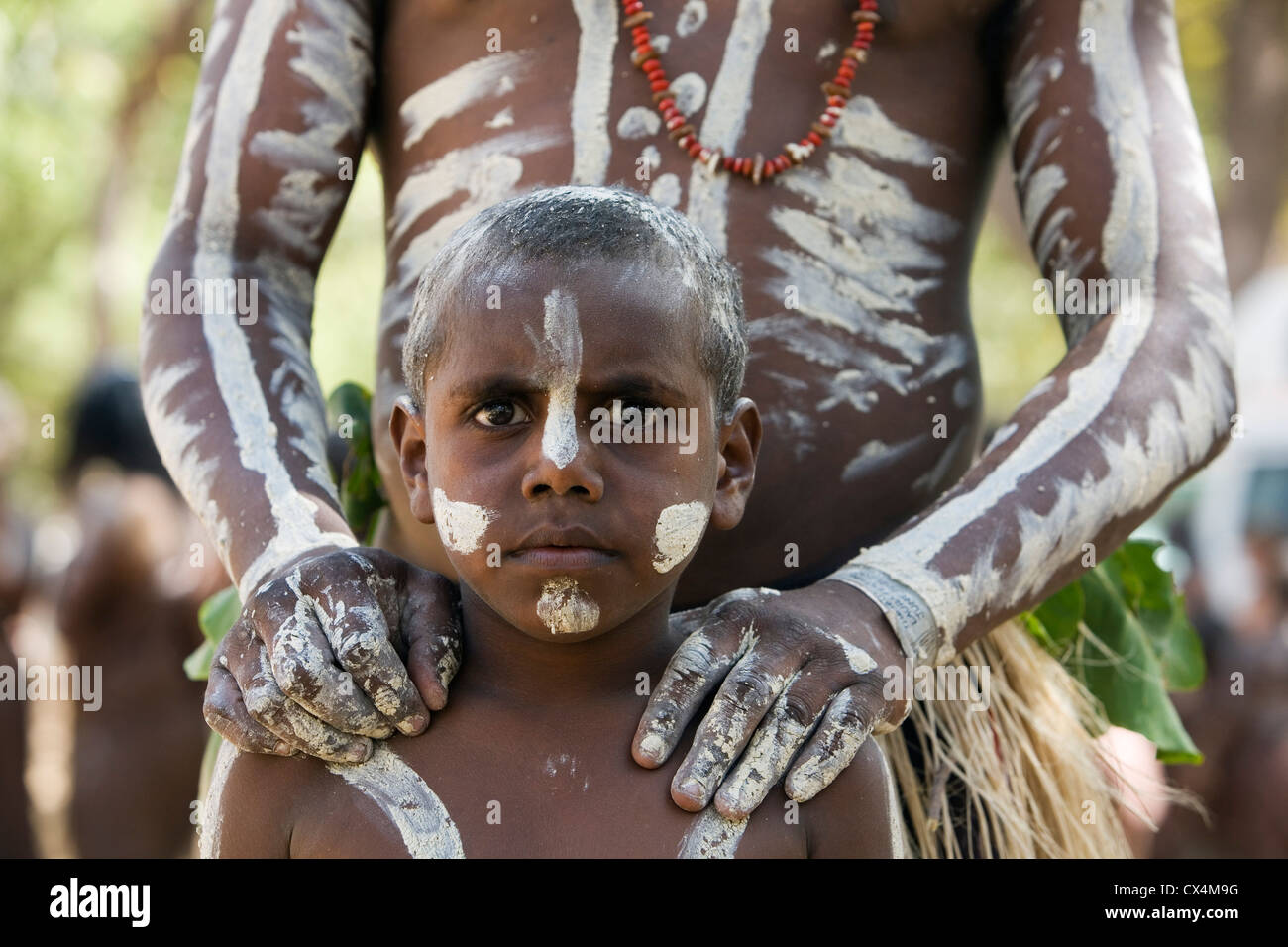 Tribal body painting hi-res stock photography and images - Alamy