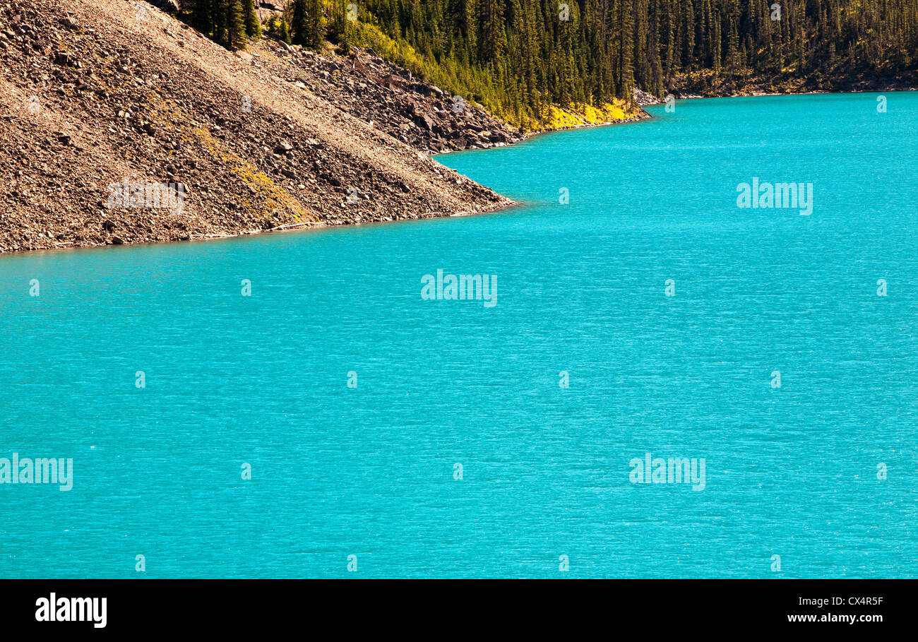 Moraine Lake in the Canadian Rockies Stock Photo - Alamy