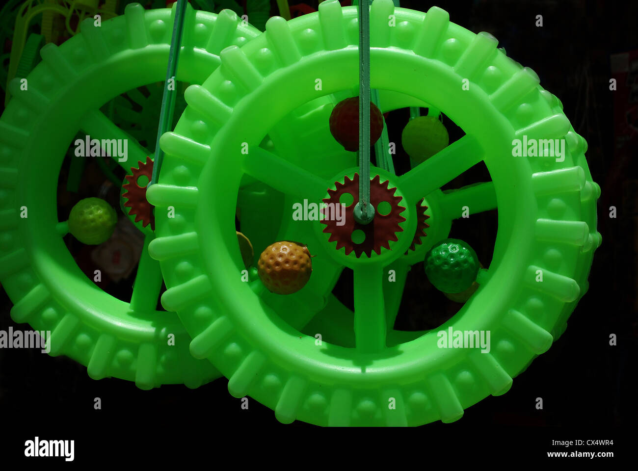 a plastic toy wheel Stock Photo Alamy
