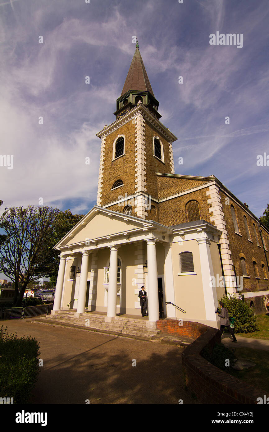 St Mary's Parish Church in Battersea London Stock Photo