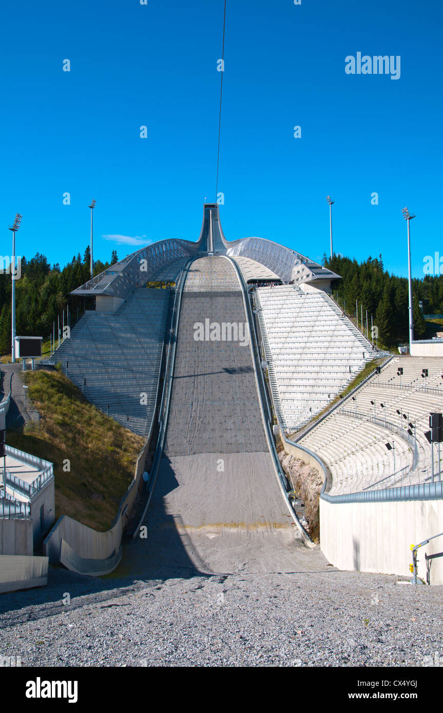 Oslo holmenkollen ski jump tower hires stock photography and images