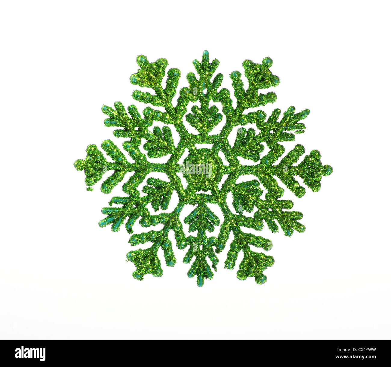 snowflakes isolated on white background Stock Photo - Alamy