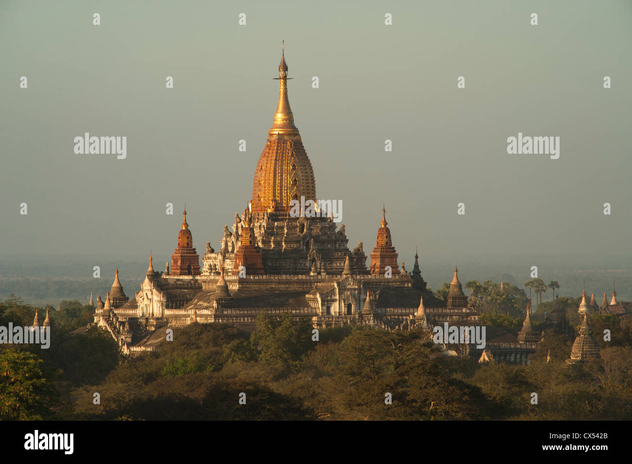 Ananda Pagoda, Myanmar (Burma) Stock Photo