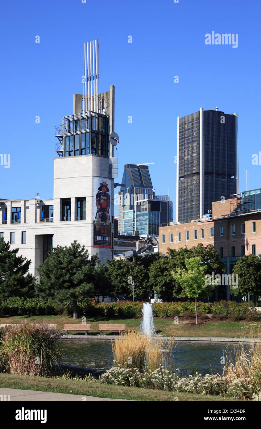 Canada, Quebec, Montreal, Museum of History and Archeology Stock Photo Alamy