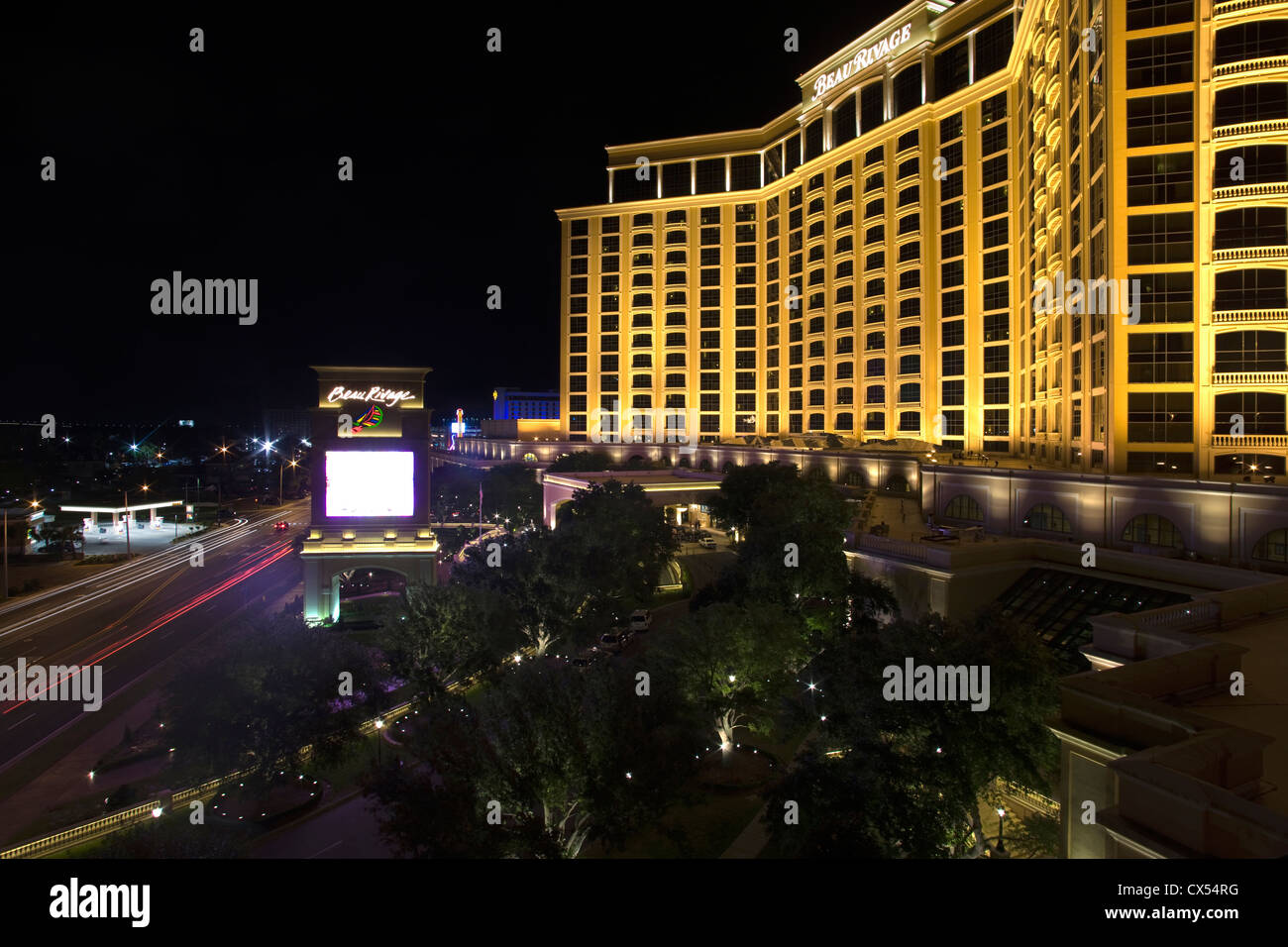 BEAU RIVAGE RESORT CASINO BEACH BOULEVARD BILOXI MISSISSIPPI USA Stock