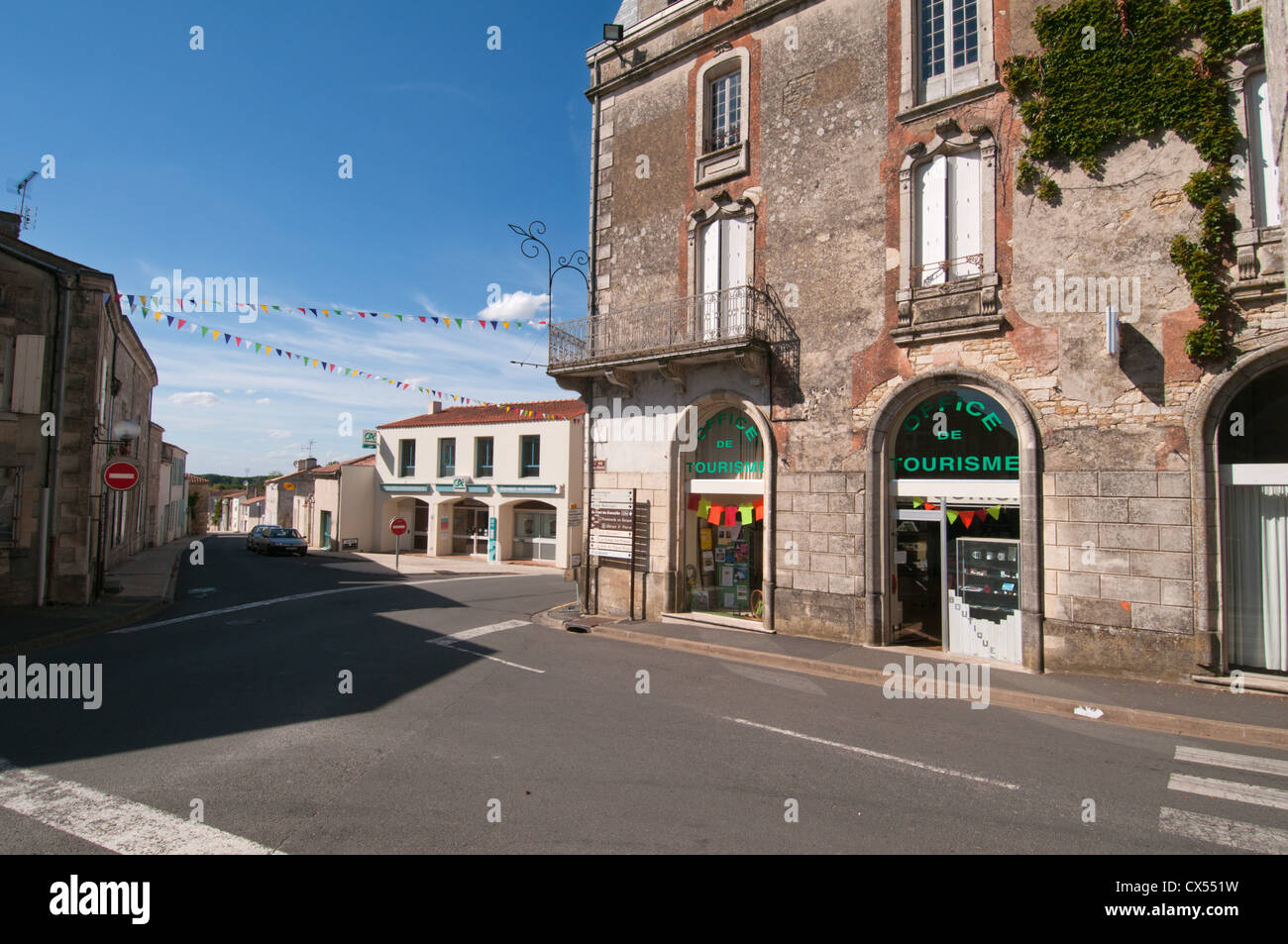 Maillezais, Vendée, Pays de la Loire, France. Europe. Stock Photo