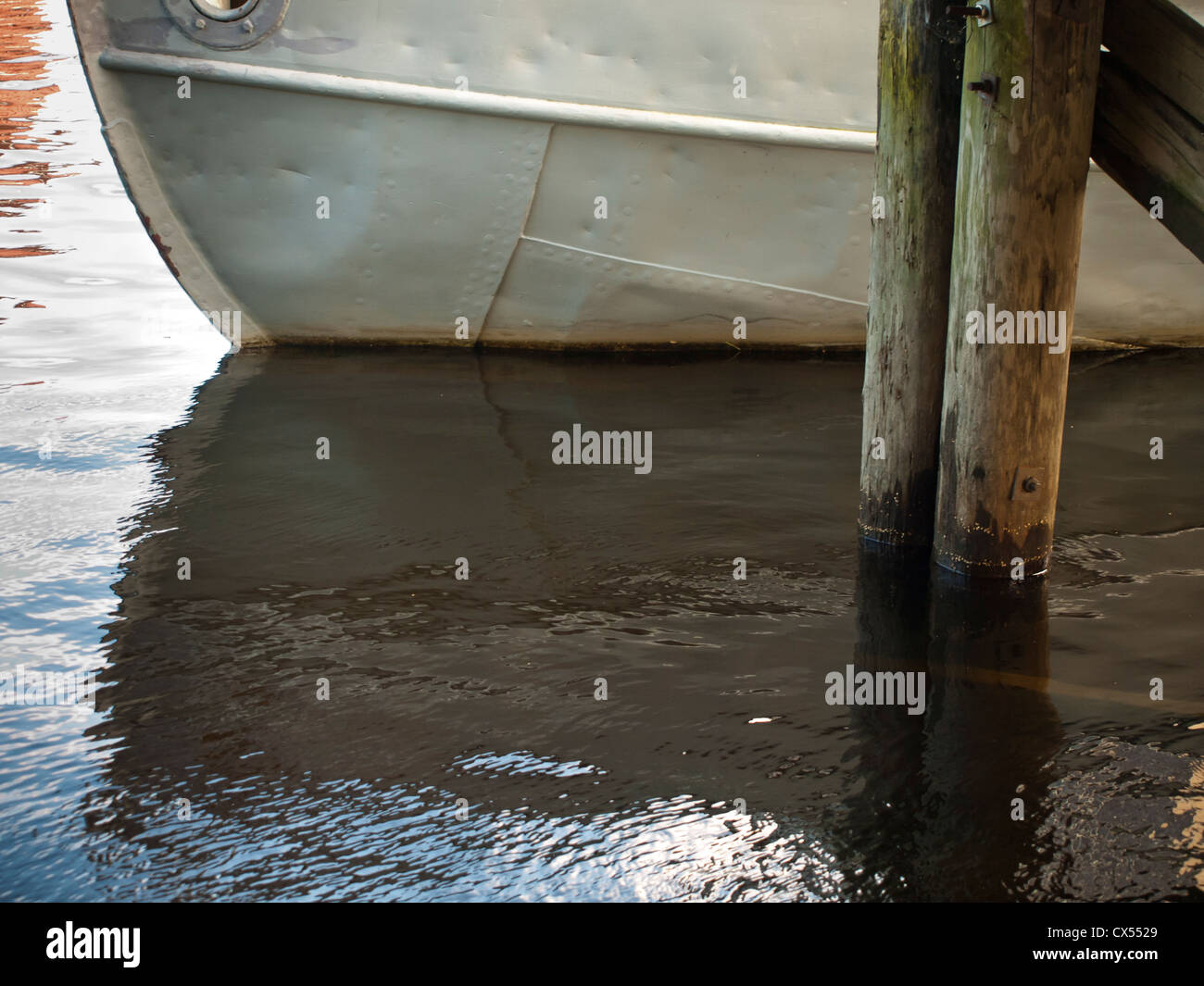 Closeup of stem of old steamer and pier at Fetsund lense museum Stock Photo Alamy