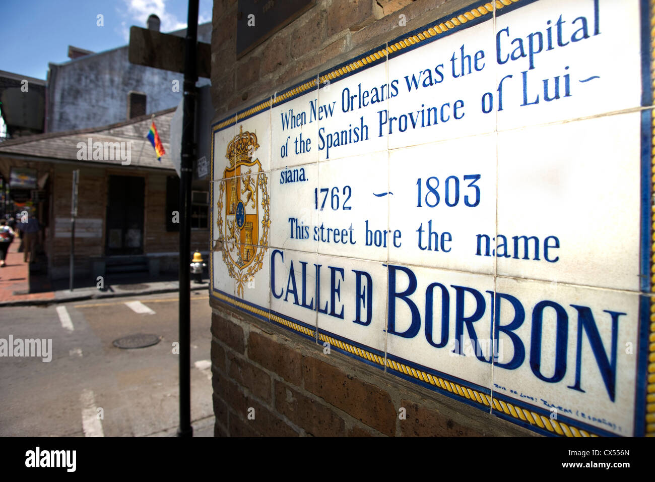 Calle Bourbon Hi Res Stock Photography And Images Alamy