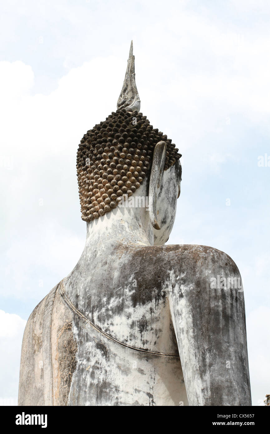 ancient Buddha in Sukhothai Stock Photo