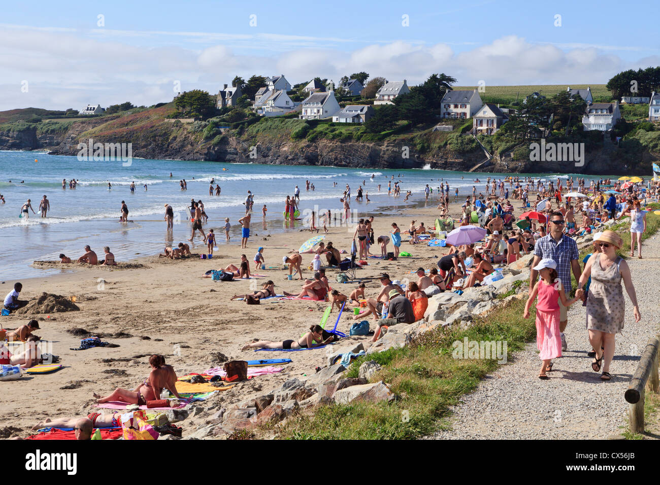 The beach at Pentrez, Finistère, Brittany, France Stock Photo Alamy