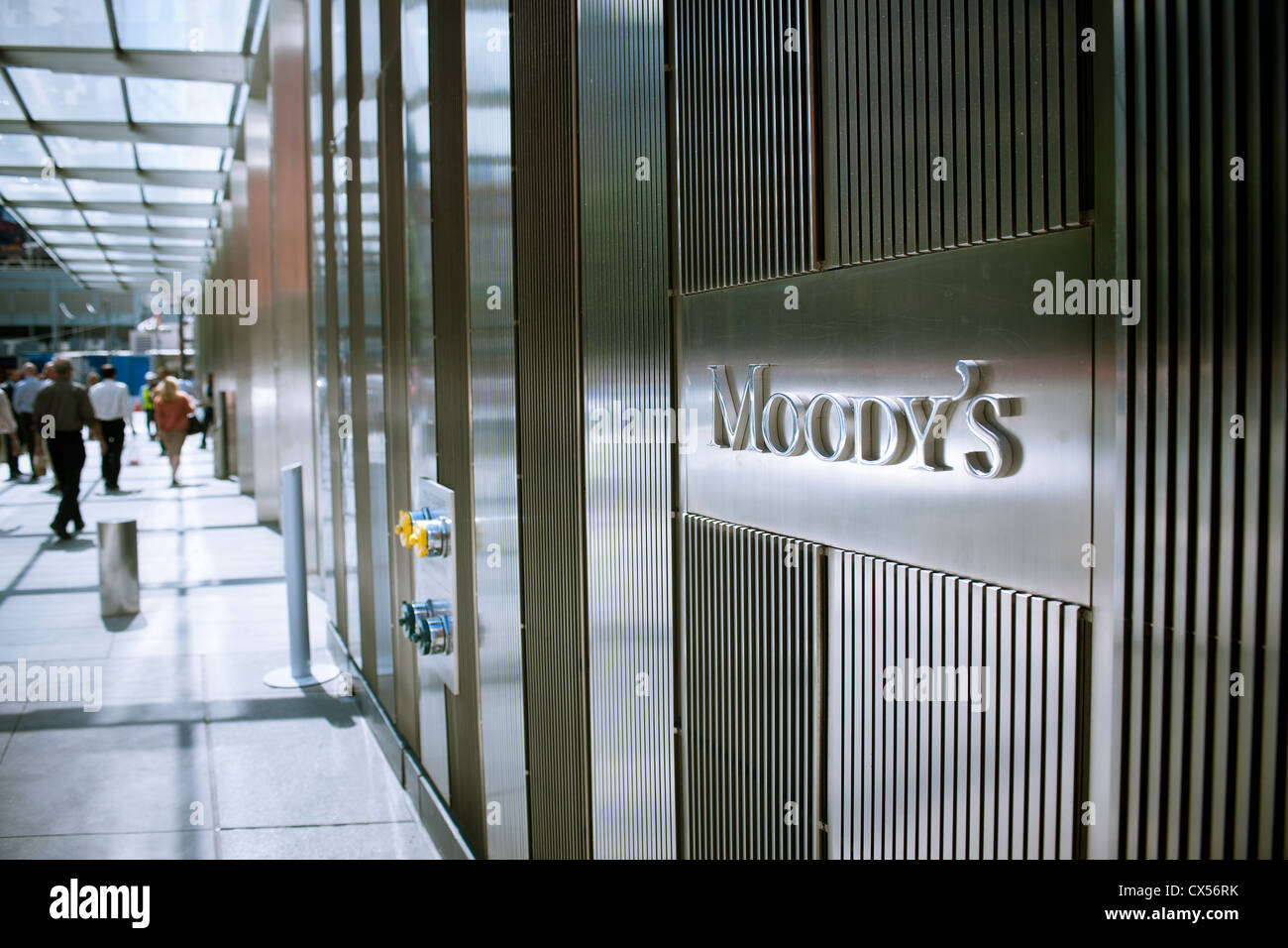 Moody's headquarters in Lower Manhattan in New York Stock Photo Alamy