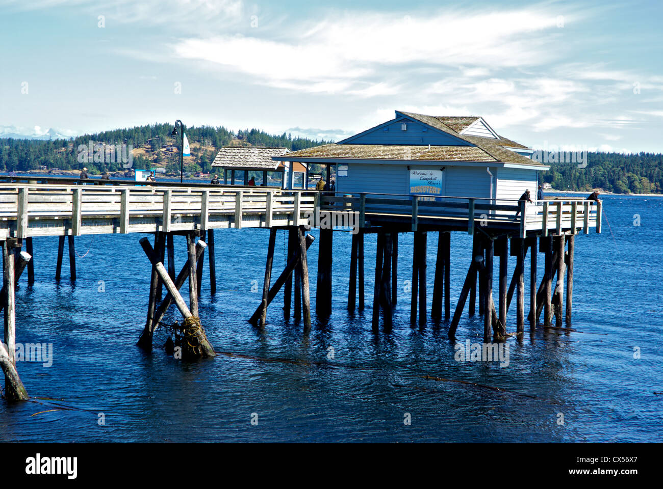 Campbell river fishing pier hi-res stock photography and images - Alamy
