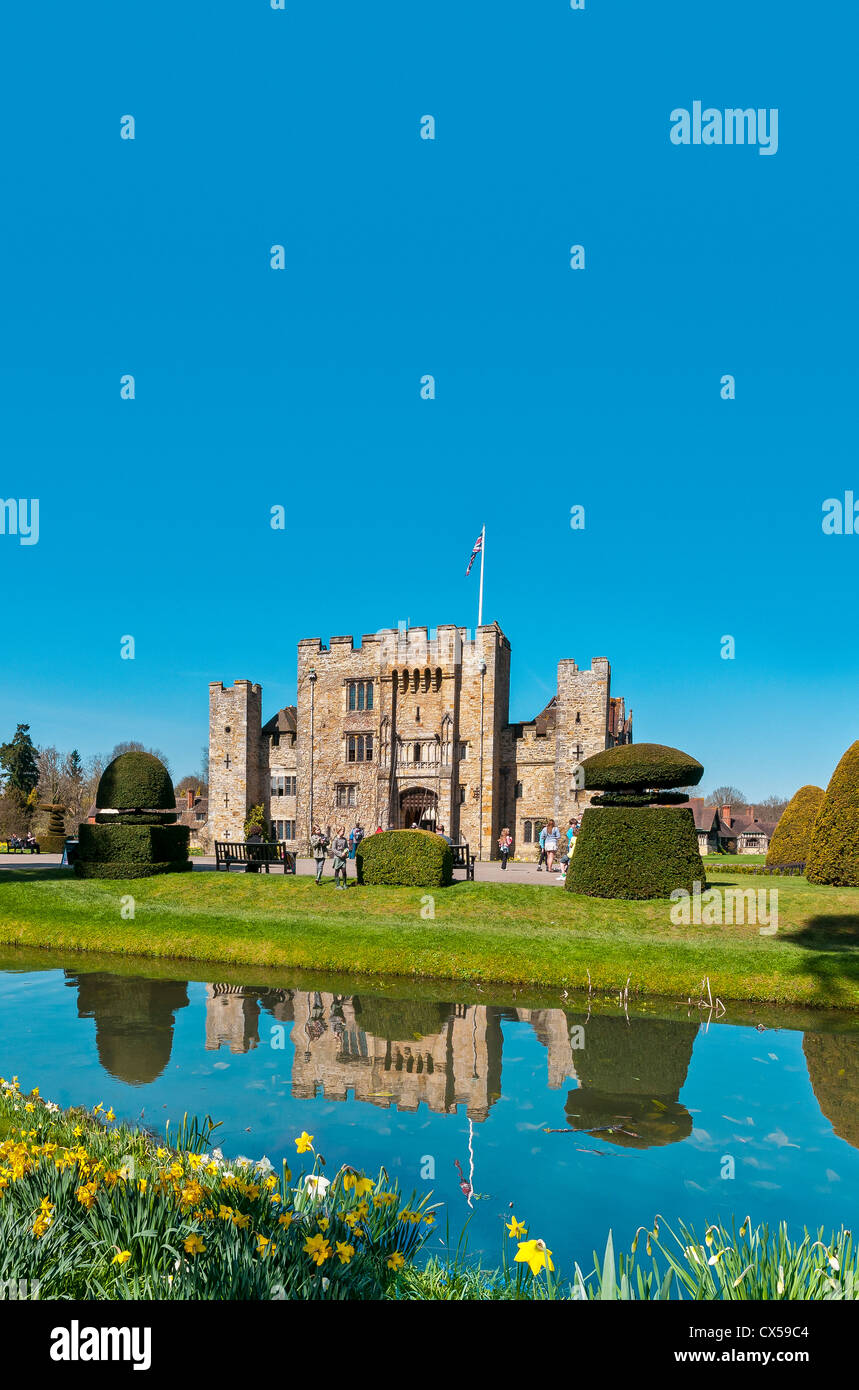 hever castle; kent; england; uk Stock Photo