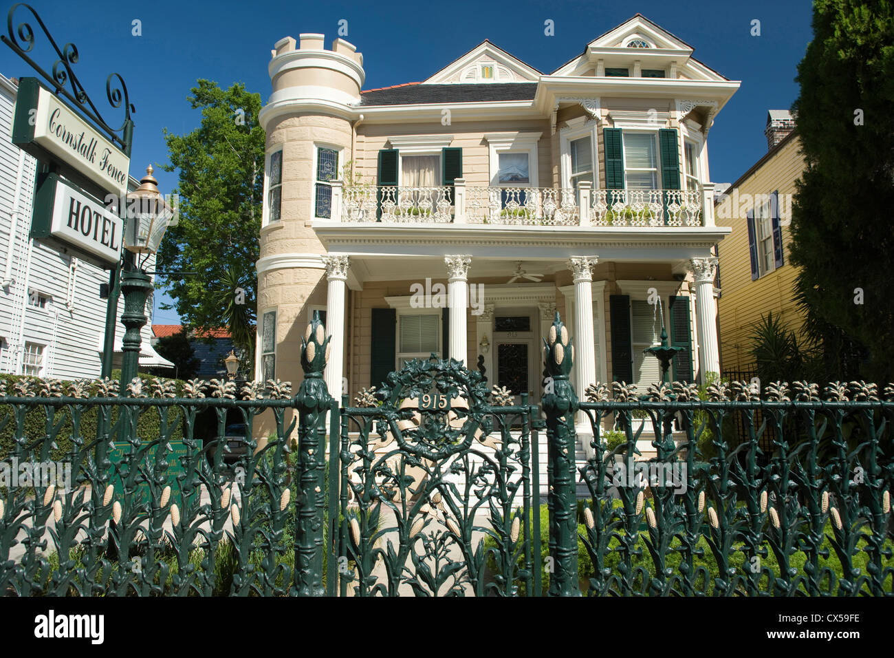 Cornstalk Hotel New Orleans Stock Photos Cornstalk Hotel - 