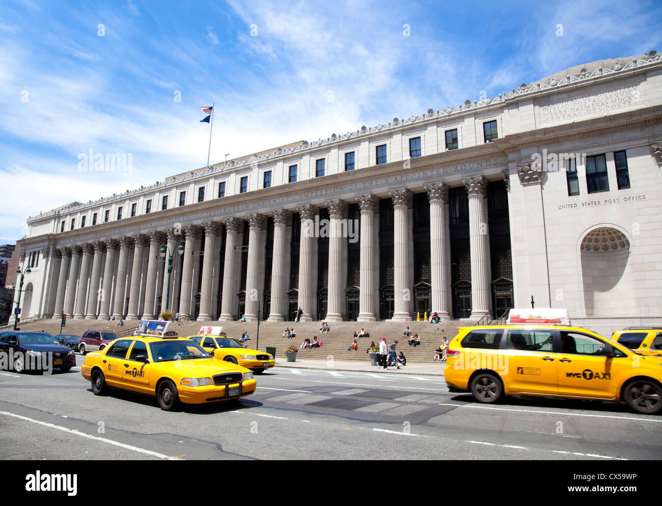 James A. Farley Post Office in New York City Stock Photo Alamy