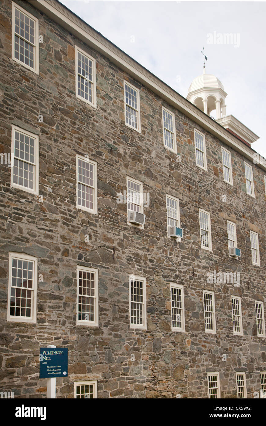 Slater Mill Pawtucket Rhode Island Stock Photo Alamy