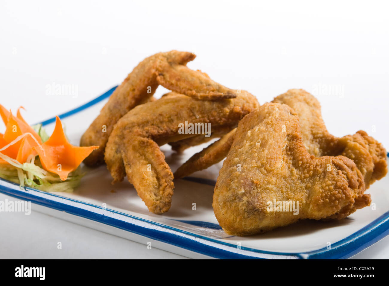 deep fried chicken wings Stock Photo Alamy
