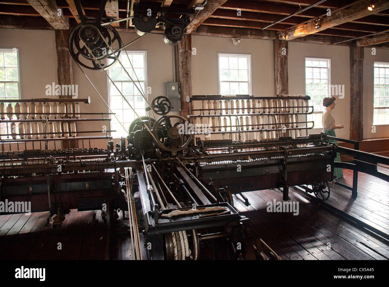 Mill Textile Equipment Historic Hi-res Stock Photography And Images - Alamy