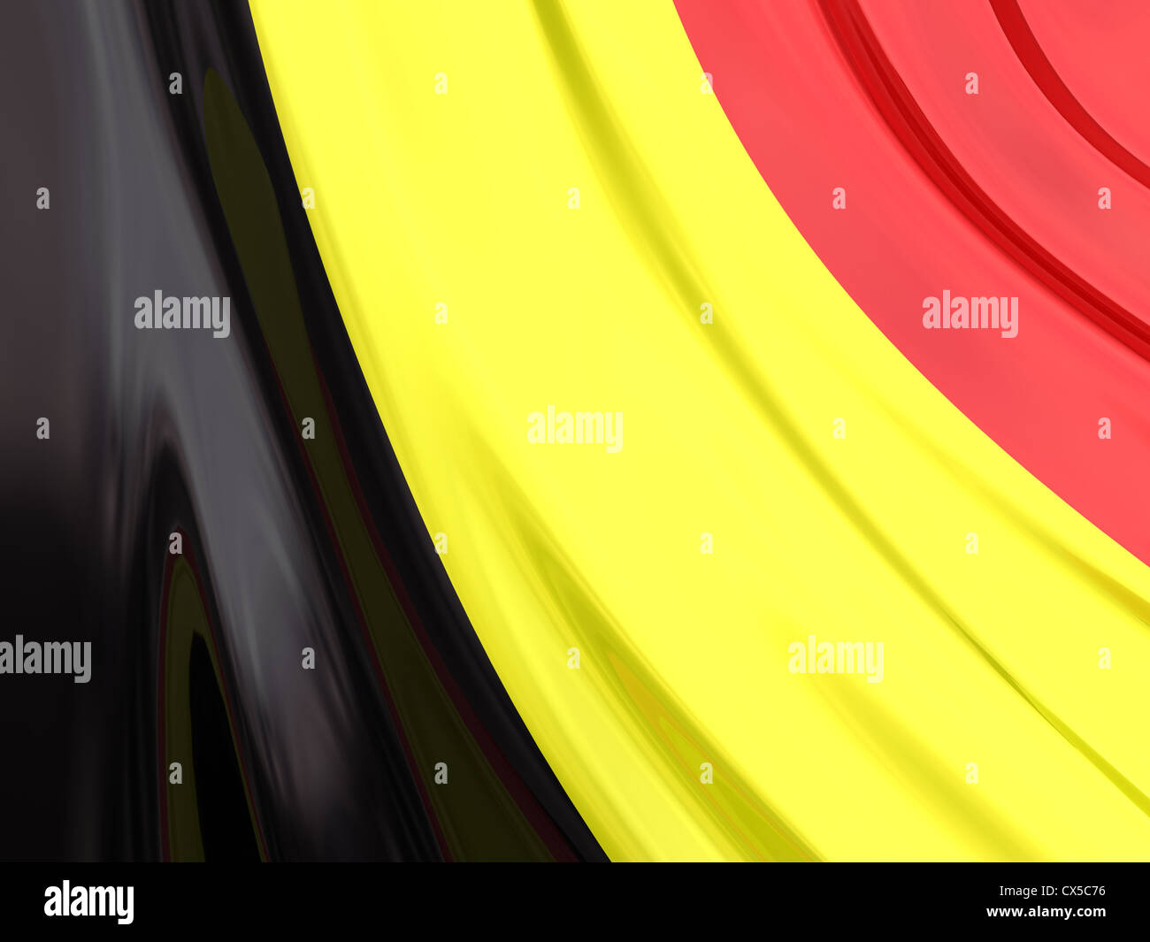Glossy flag of Belgium Stock Photo - Alamy