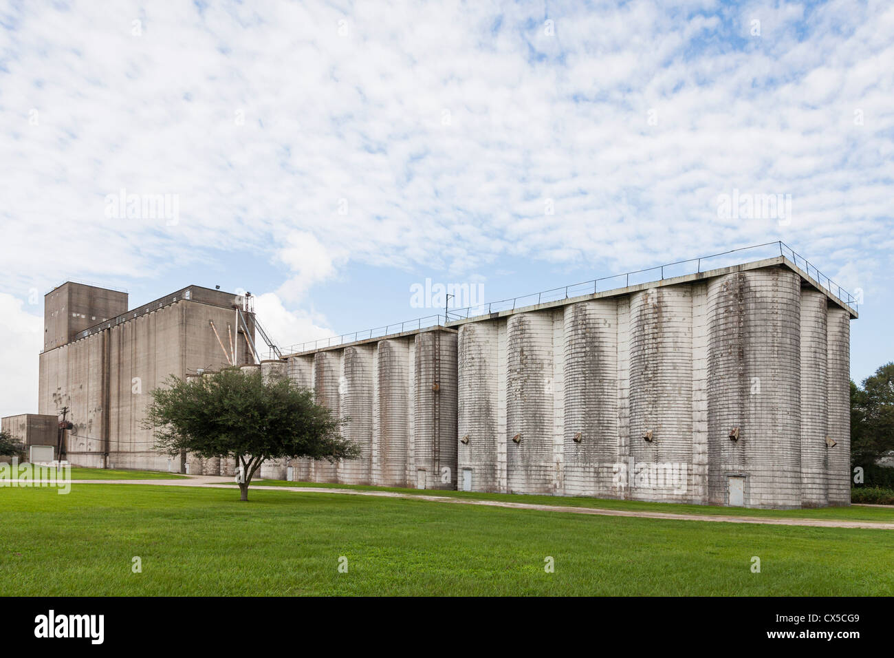 Hardy Rice Dryer grain elevator with silos for rice storage in