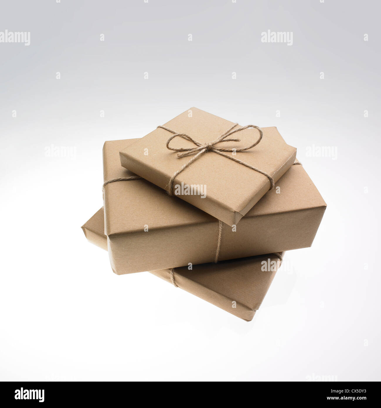 Brown paper parcels tied up with string hi-res stock photography and images  - Alamy