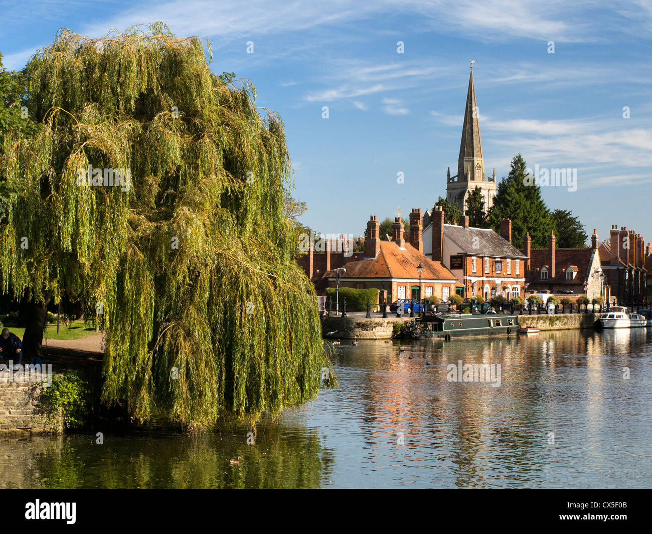 Saint Helen’s Wharf, AbingdononThames England 3 Stock Photo Alamy