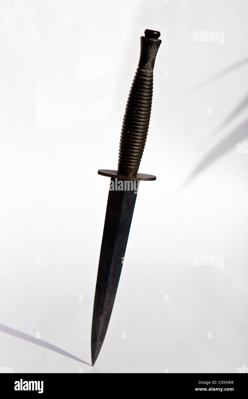 Commando Fairburn-Sykes dagger knife Stock Photo