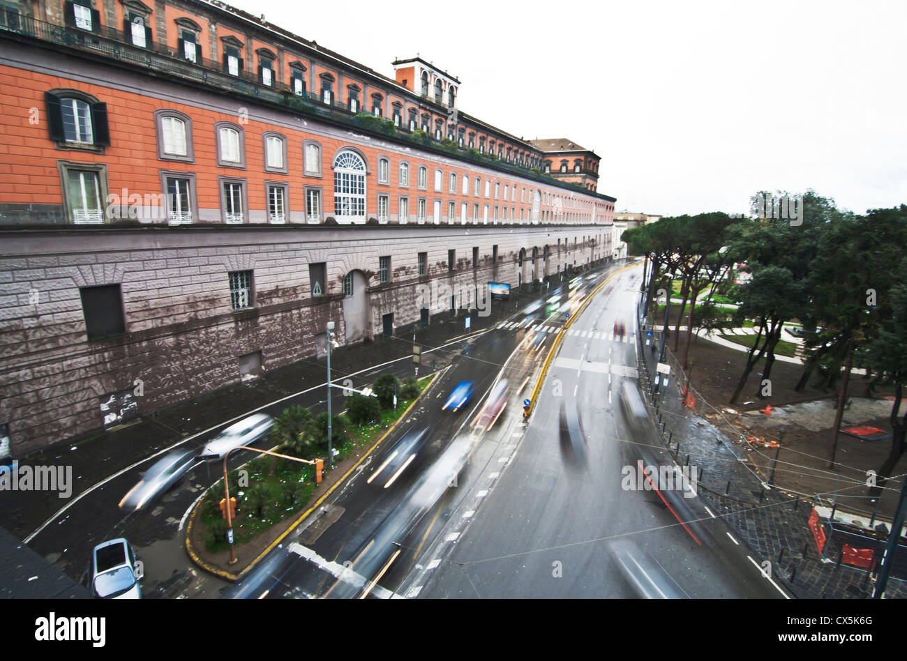 Royal Palace in Naples, Italy Stock Photo Alamy