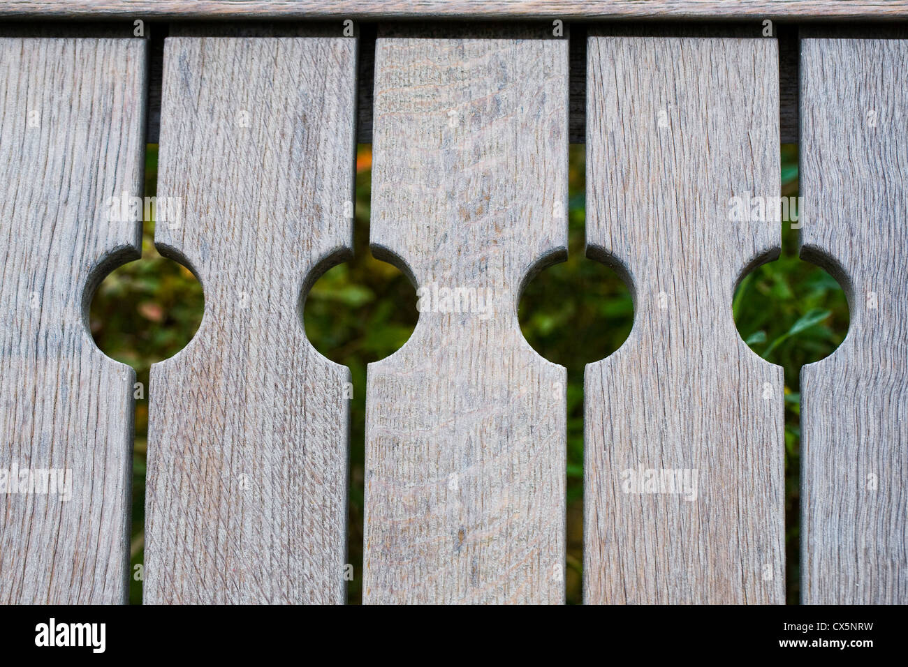 Wooden bench pattern. Stock Photo