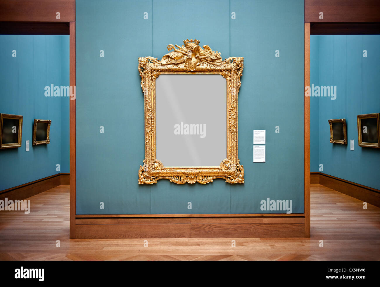 Frame at the Getty Center, Los Angeles, USA Stock Photo