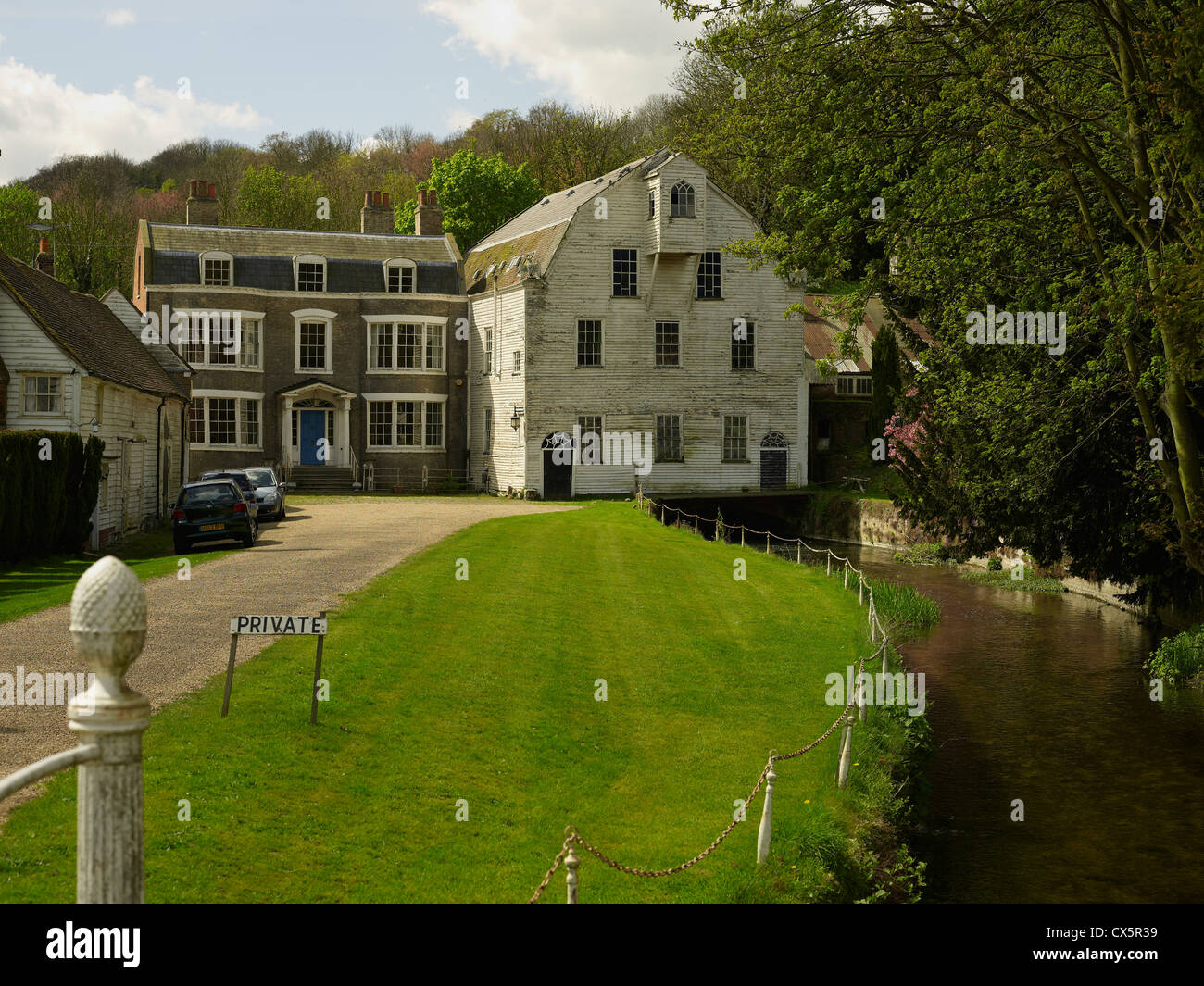 Farningham Mill, Kent Stock Photo