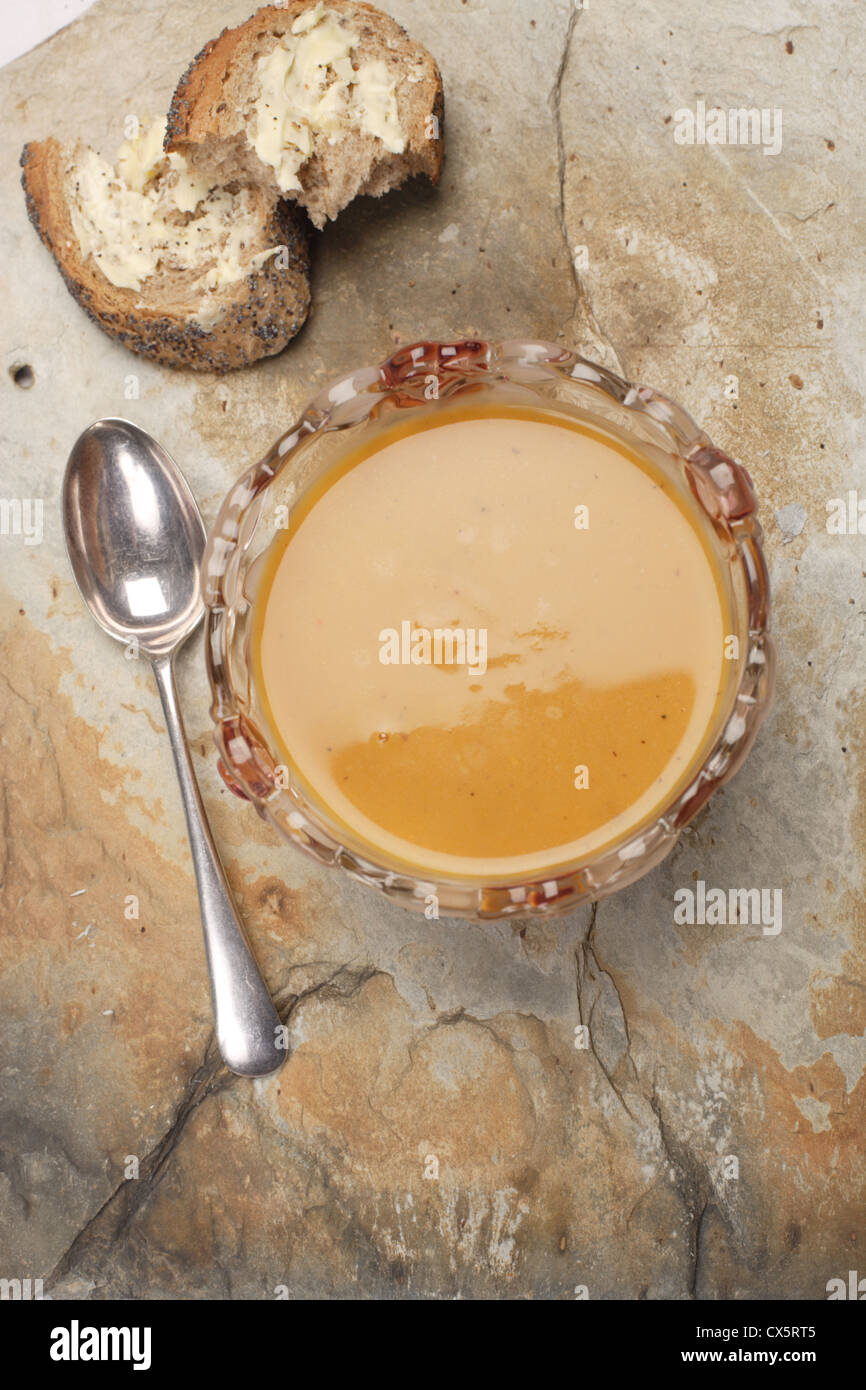 sweet potato soup Stock Photo - Alamy