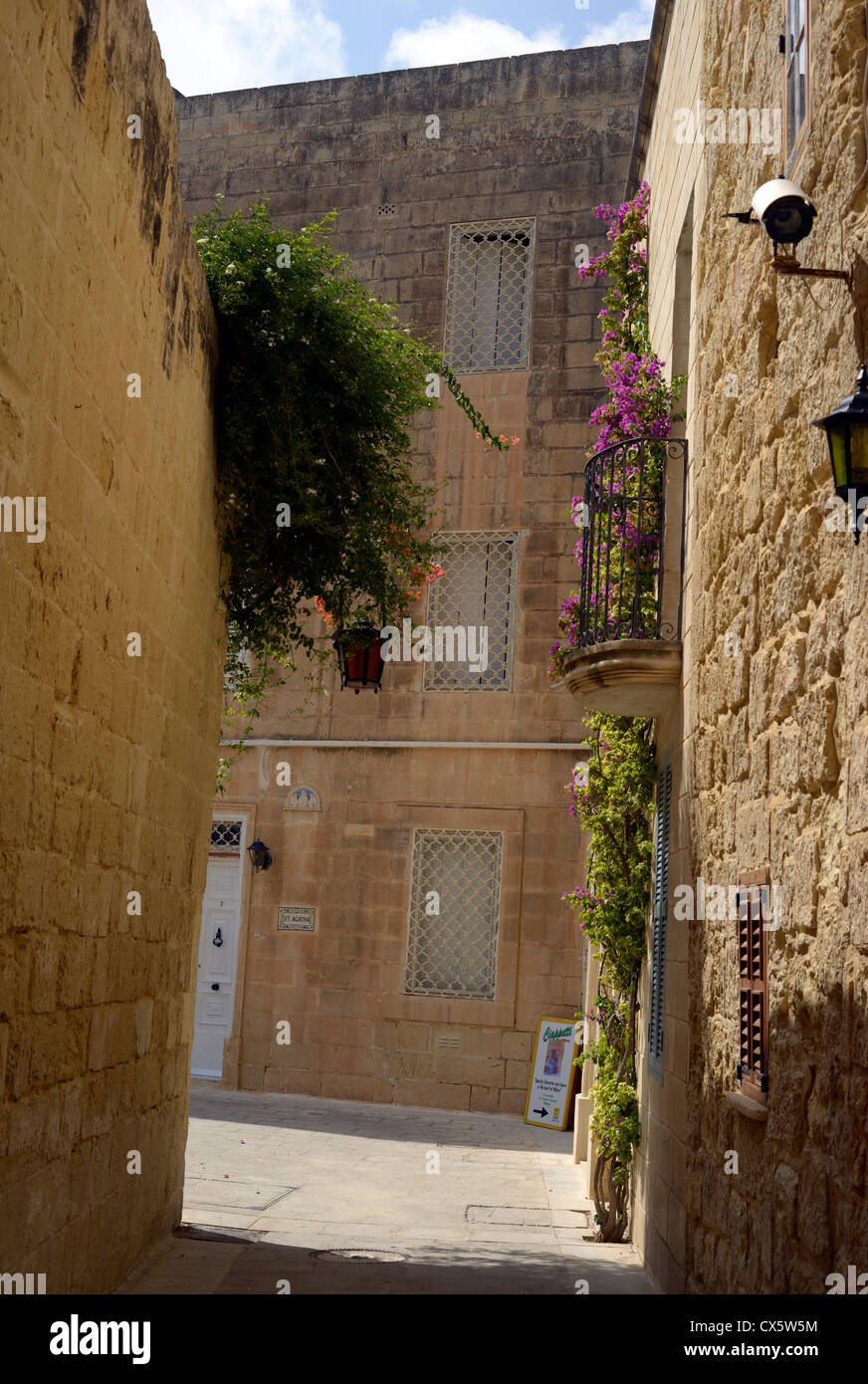 Malta, Valetta Old Town Stock Photo