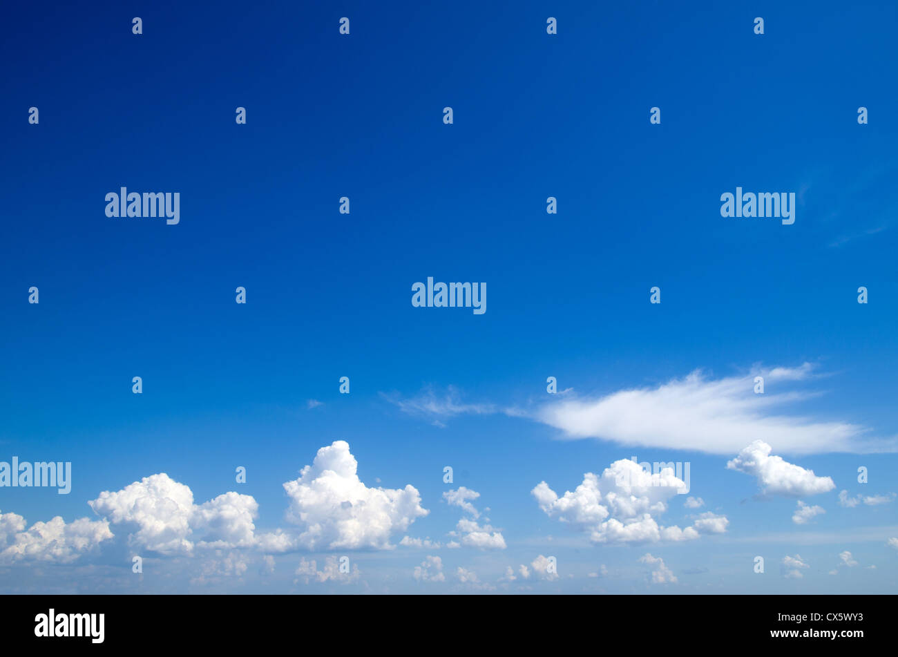 blue sky with clouds closeup Stock Photo - Alamy