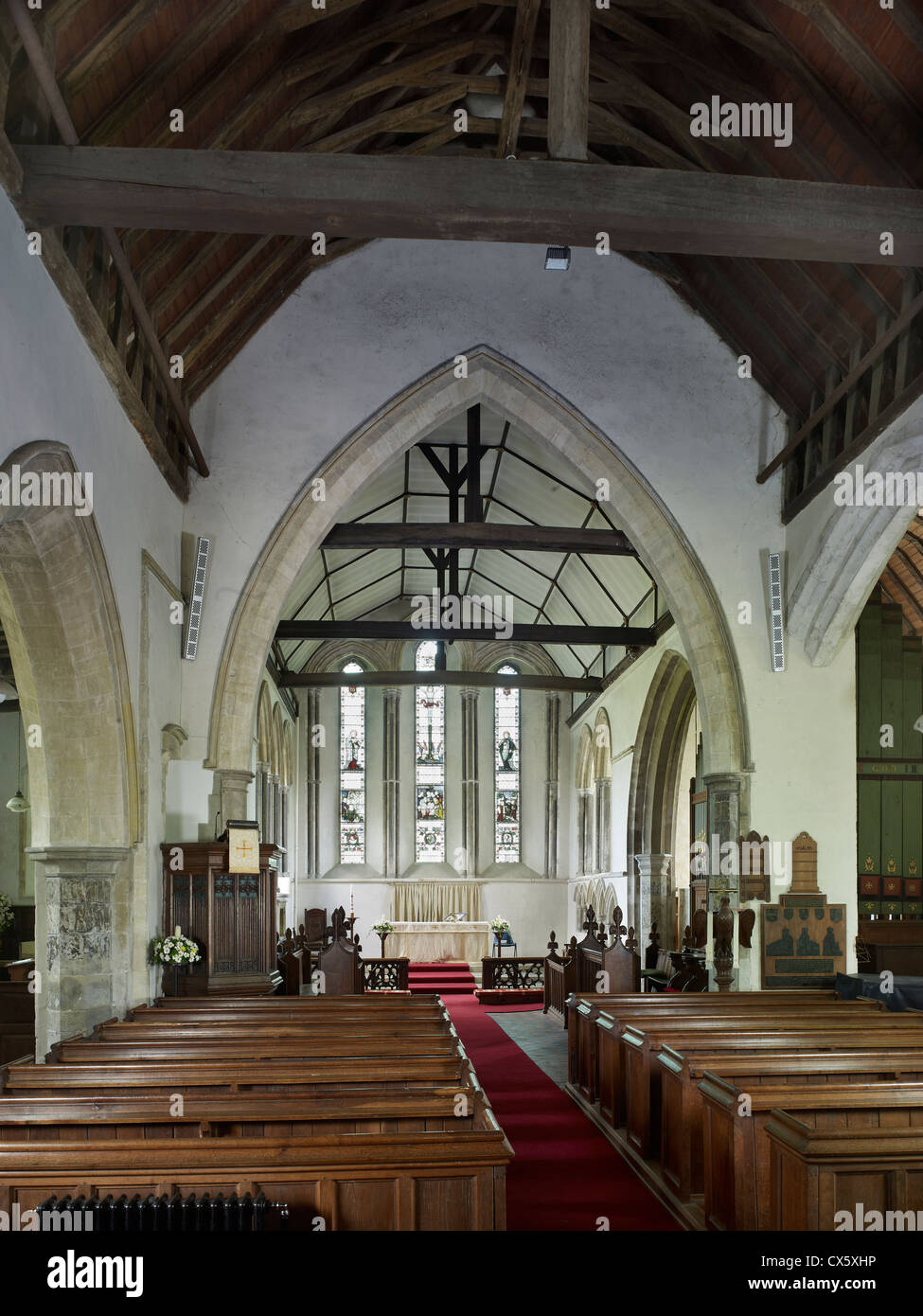Woodchurch, Kent All Saints, chancel Stock Photo